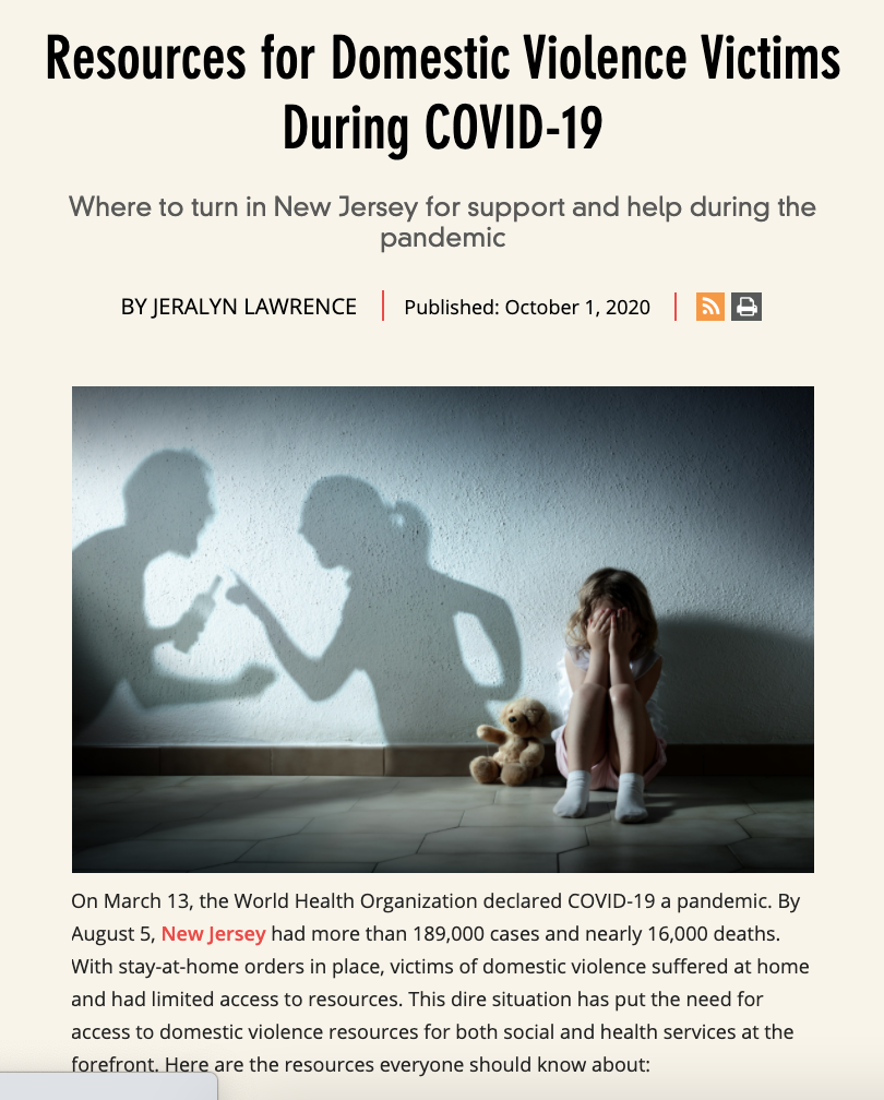 Domestic Violence Resources During Covid